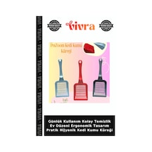 Günlük Kullanım Kolay Temizlik Ev Düzeni Ergonomik Tasarım Pratik Hijyenik Kedi Kumu Küreği