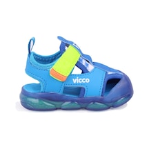 Vicco Live 332b525y217 Mavi Ortopedik Günlük Işıklı Erkek Çocuk Spor Sandalet