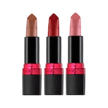 Ultra Mat Marvellous Mocha, Red Supreme Ve Pure Pink Üçlü Ruj Paketi Çok Renkli - 883804019 Diğer