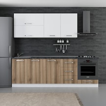 Minar 250 Cm Mutfak Dolabı Beyaz Dore 250-D6 Beyaz