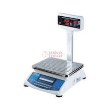 Ata Boyunlu Led 120 KG x 20 - 50 Gr Fiyat Hesaplamalı Terazi N11105