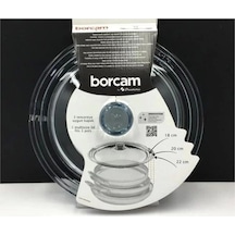 Paşabahçe 590220 Borcam Tencere Kapağı 18-20 22cm Tekli