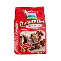 Loacker Quadratini Napolitaner 125 G - 4 Adet Tarı