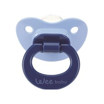 Wee Baby 819 Damaklı Emzik 6-18 Ay - Mavi