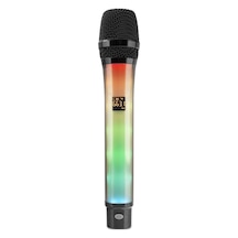 Profesyonel Kablosuz Uhf Mikrofon Rgb - Siyah Wx-81 Çok Renkli