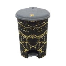 Sağlam Plastik Desenli Pedallı Çöp Kovası 2 Nolu İç Kovalı 11 Lt Diğer