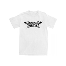Tarzsokak Beyaz Japon Bant Babymetal Lu Yaz Leri Lar İçin Unisex Hip Beyaz