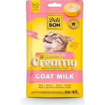 Delibon Creamy Ödül Maması Keçi Sütlü 15gr 5li Paket