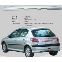 Bagaj Kapak Plaka Cıtası 206-206 t3e Plus