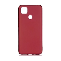 Redmi 10a Kılıf Esneyebilen Şık Sofina Silikon Kapak Bordo