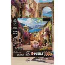 1000 Parçalı Bliss Of The Serenity Manzara Tasarımlı Puzzle 48x68cm Eğitici Çocuk Yapboz