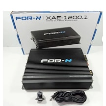 For-x Xae-1200.1-1 X 1200w Gerçek Rms-kaliteli Profesyonel Bas Kumandalı Mono Anfi