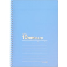 Morning Glory 3500 Çizgili Defter 26x19 Cm Mavi 11111-88892