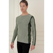 Efor Tr 871 Slim Fit Haki Klasik Triko Haki