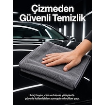 Mikrofiber Araç Temizlik Bezi 50x70 Cm Oto Yıkama Sonrası Kurulama Ve Parlatma Bezi
