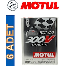 Motul 300V Power 5W-40 Motor Yağı 6 x 2 L
