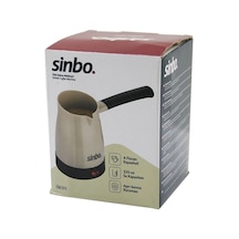Sinbo Scm-2975 Elektrikli Cezve Pls.türk Kahve Makine Çelik Gizli Rezistans700w 4 Fincan - 320mltak-