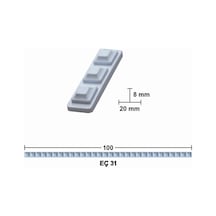 Bükülebilir Esnek Çıta 100Cm Eç-31