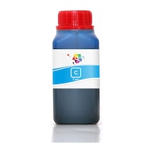 QC Canon CL-246XL Kartuş Mürekkebi 4 Renk 250ml C Cyan Mavi Dye