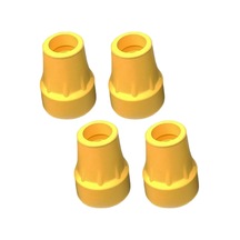 Suntek Baston Uçları Koltuk Değnekleri Sarı 4'lü