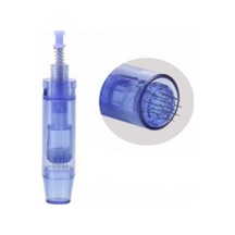Dermapen İğnesi Soketli Model Mavi Uzun Kapaklı 12 Pin 10 Adet