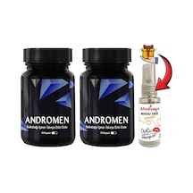 Anrdomen: 2 Adet Erkeklere Özel Yoğun Balkabağı Ekstratı Içeren 30 Lu Formül + 30 Ml Afrodizayn Masa