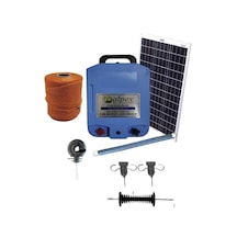 Alpex Elektrikli Çit Cihazı 25000 Volt Gece Modlu Model Tam Set