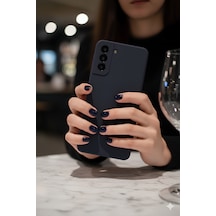 Samsung Uyumlu Galaxy S24 Kılıf Içi Kadife Süet Tasarımlı Kamera Korumalı Silikon A Kalite Lansman Kapak
