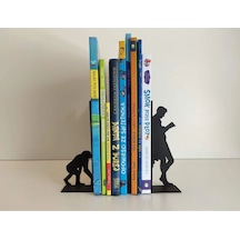 Evrim Temalı Kitap Tutucu