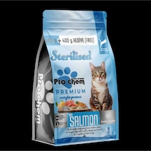 Pro Chem Sterilised Somon Kedi Maması 400 Gr +400gr