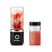 Yasomi GN-A04 Kablosuz Şarjlı Cam Smoothie El Blenderi