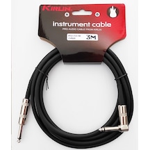 Ipcv-242b-3m-bk Enstrüman Gitar Kablosu 3 Metre L Açılı Kablo Standart