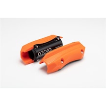 Motosiklet Koruma Demiri Takozu Gecko Slim Universal 2 Li Turuncu