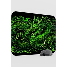 Ejderha Yeşil V3 48x40 Xl Gaming Kauçuk Kaymaz Taban Mouse Pad Fare Altlığı