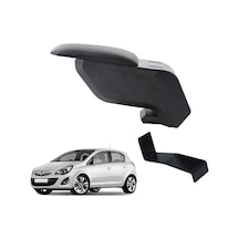 Opel Corsa D 2007 Delmesiz Çelik Ayaklı Siyah Kolçak Kol Dayama