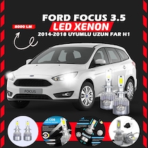 Ford Focus 3.5 2014-2018 Uzun Far Uyumlu Şimşek Etkili Led Xenon Performance Series H1