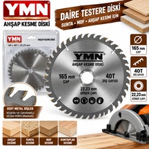 Stalyon Sunda Kesme Diski Daire Sunta Testeresi 165 X 40t X 22.23 Mm Ahşap Kesme Diski