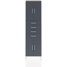 Arges Dolap 3 Raflı 4 Çekmeceli 4 Kapaklı 60x30x221 Aytaşı-an... Aytaşı