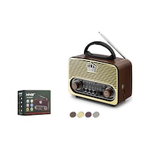 Nns Ns8092bt Nostalji Bt Speaker 280 141 210mm