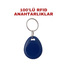 Sr-602 Yazılabilir Ve Kopyalanabilir Rfıd Proximity Anahtarlık 125 Khz Keyfob Geçiş Kontrol Çipi 100 Adet