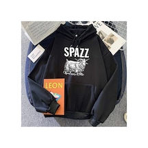 Tarzsokak Siyah Hip Hop Rock Band Spazz Hoodies Lar İçin Deras Para Mujer Grafik