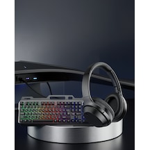 Işıklı Klavye Mouse Ve Bluetooth Kulaklık Seti Türkçe Q Xuczzzkulaklıkklavyeset