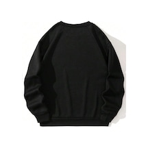 Startmore Adrift Coko Serisi Nıtagut Halloween Print Lined Sweatshirt Siyah