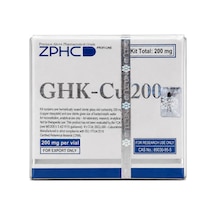 Zphc Ghk-cu 200mg Kit Lyophilized Peptide + Bacteriostatic Water