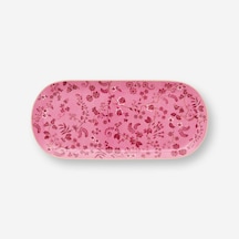 Pembe Porselen Servis Tabağı 33 Cm