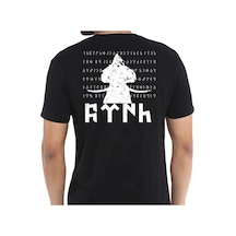 Alfa Giyim Göktürk Dombra Türk Baskılı Tişört Siyah Alfa Giyim Göktürk Dombra Türk Baskılı Tişört Siyah