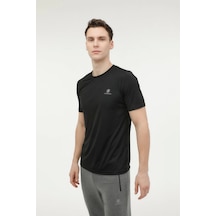 Lumberjack Ct100 0 Yaka Erkek Tshirt Siyah