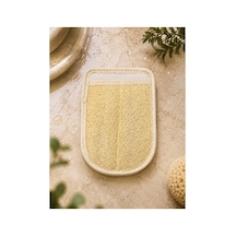 Çift Taraflı Eldiven Kabak Lifi 23x16 Cm Doğal Banyo Ve Peeling Lifi Gri - 56498709 Gri