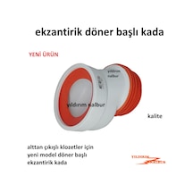 Eksantirik Kada Ekzantrik Kada Kaydırmalı Klozet Gider Kadası Tuv