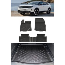 Sahler Opel Grandland 2025 Ve Sonrası 1.2 Mild Hybrit 4.5d Paspas 3d Rizline Alt Bagaj Havuzu